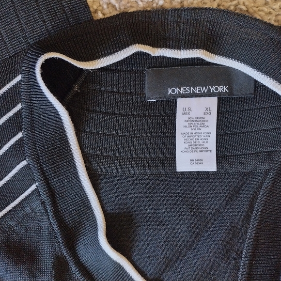 Jones New York Cardigan Tank Top Set XL - Picture 14 of 14